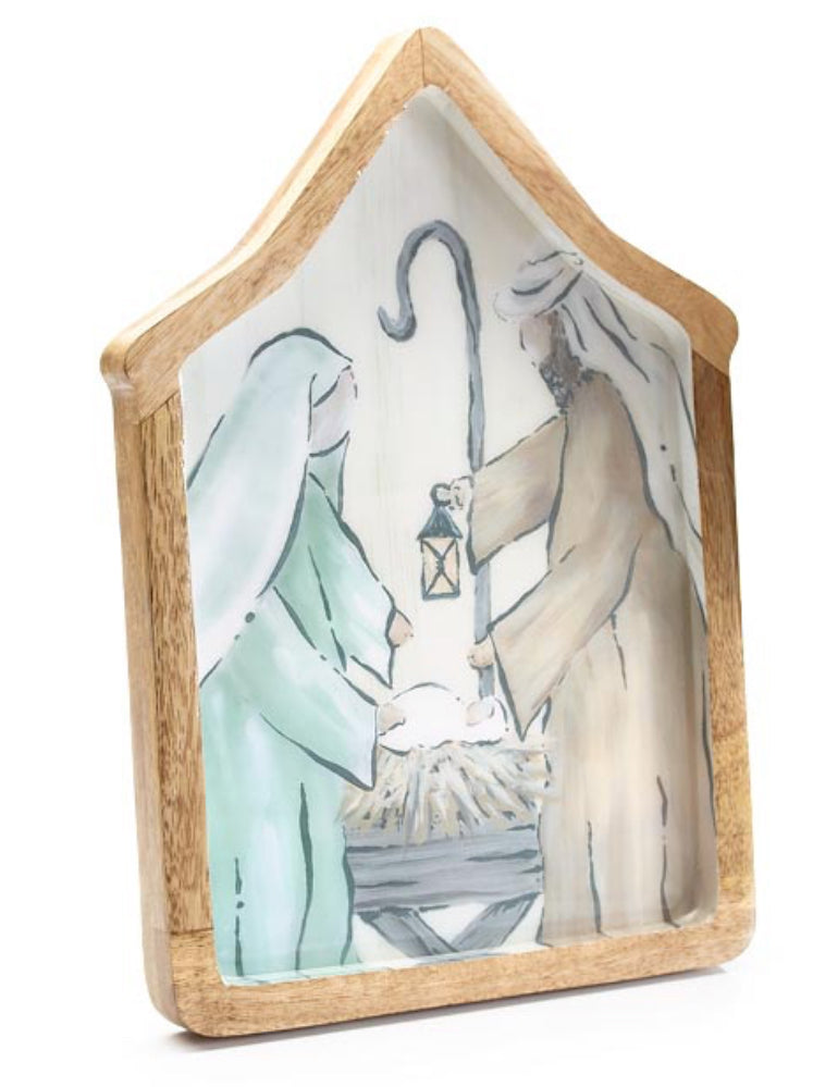 Holy family tray