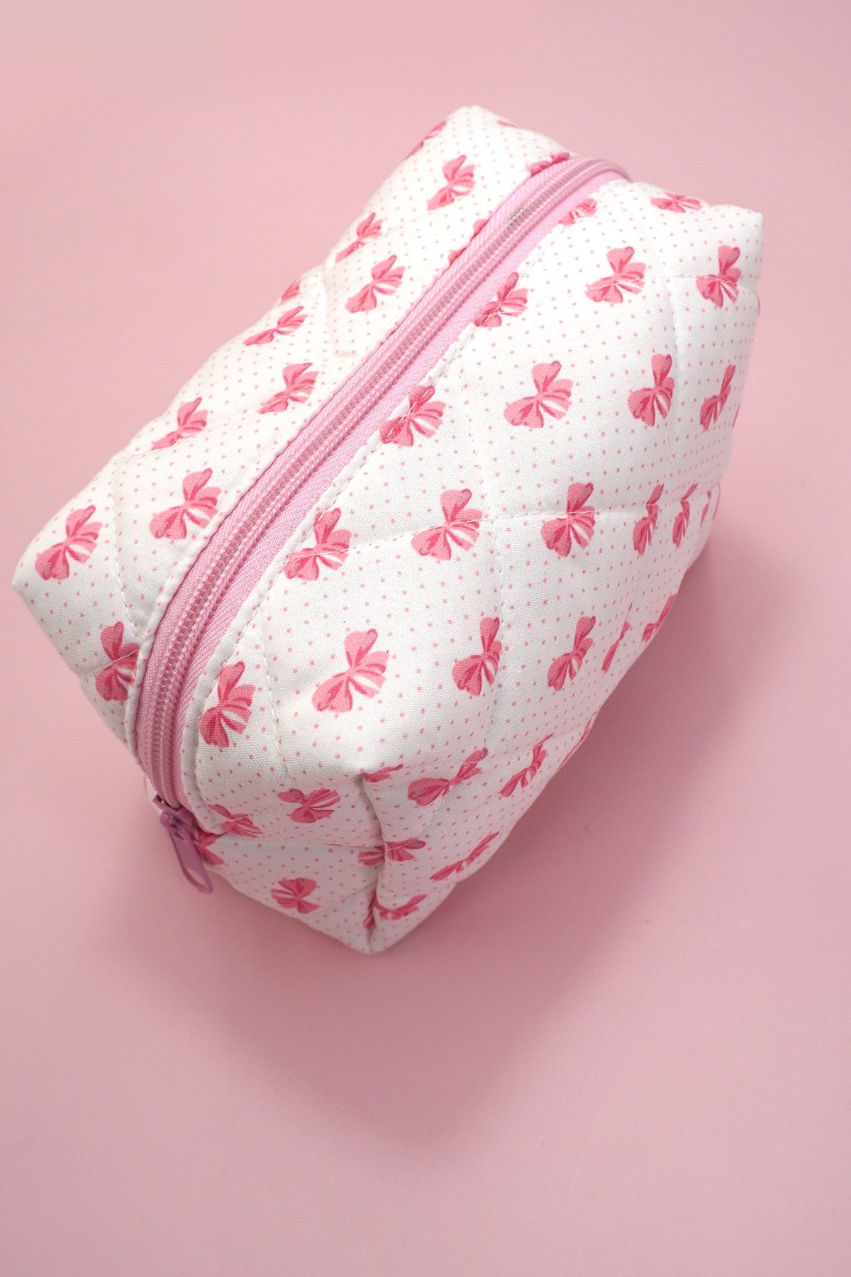 Quilted Bow Pouch