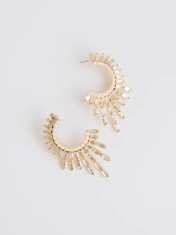 Michelle McDowell small hoop Earrings