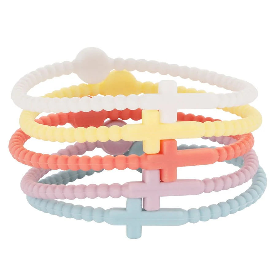 Silicon Cross Bracelets