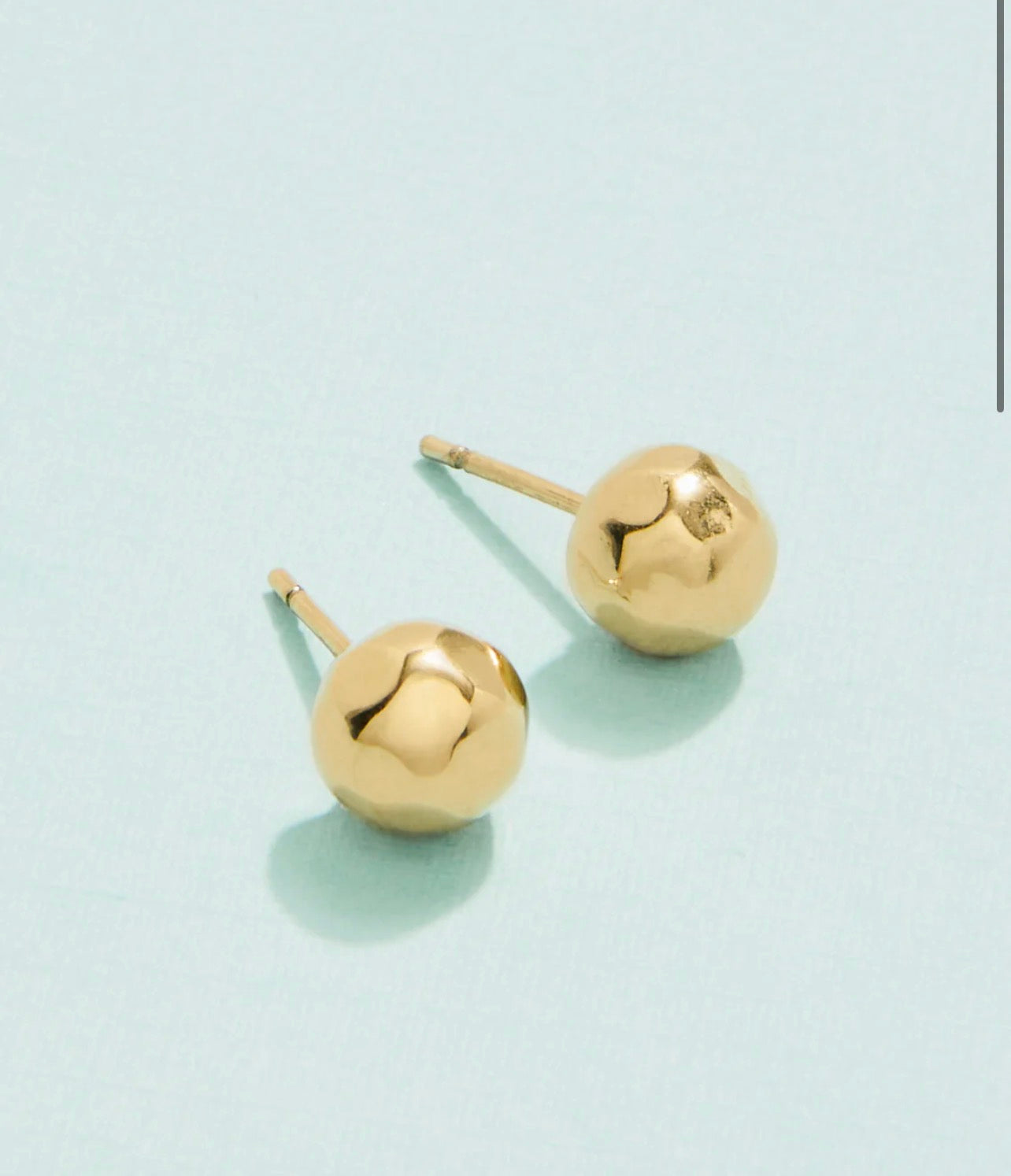 Gold Ball Studs