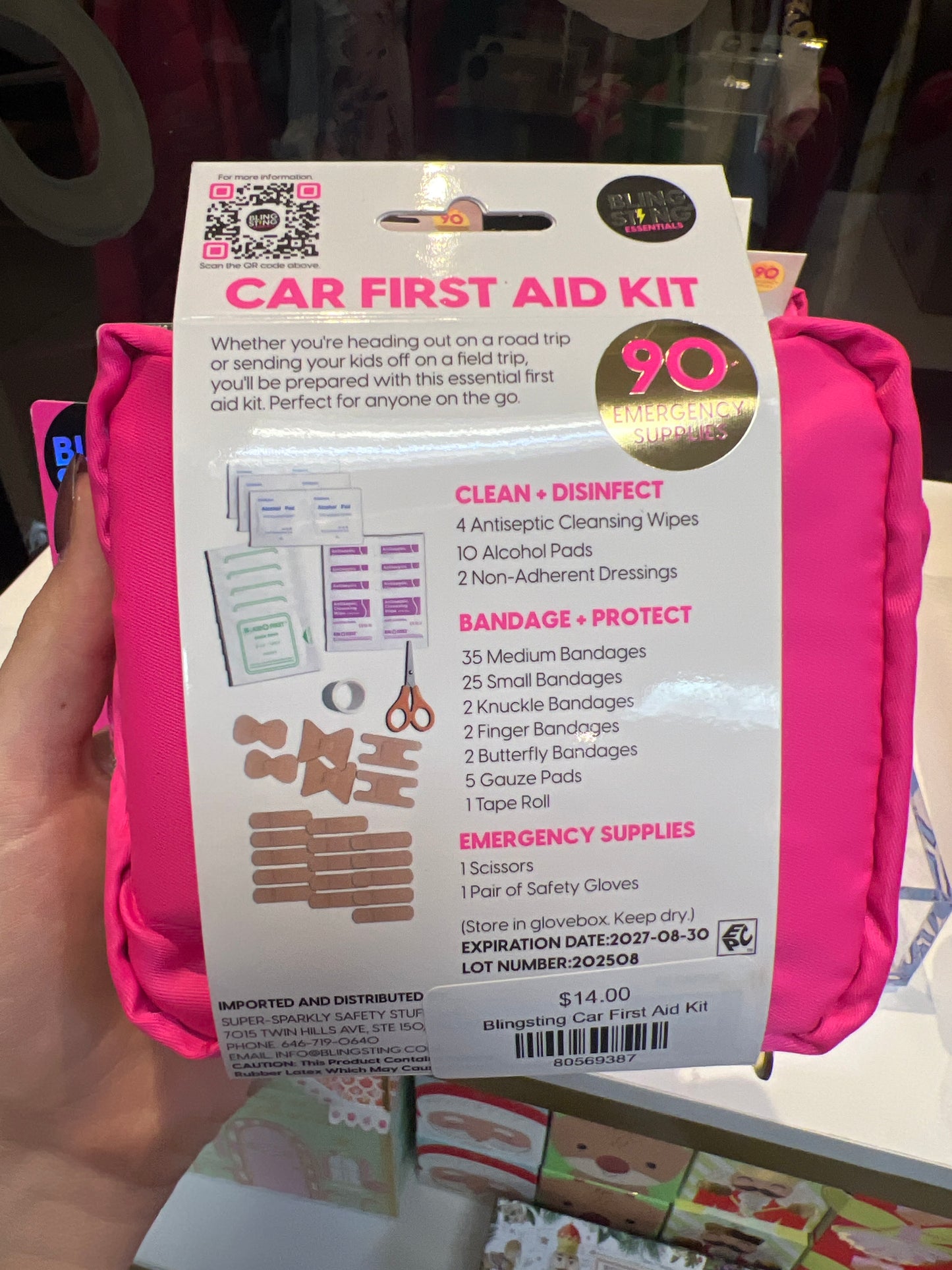 Blingsting Car First Aid Kit