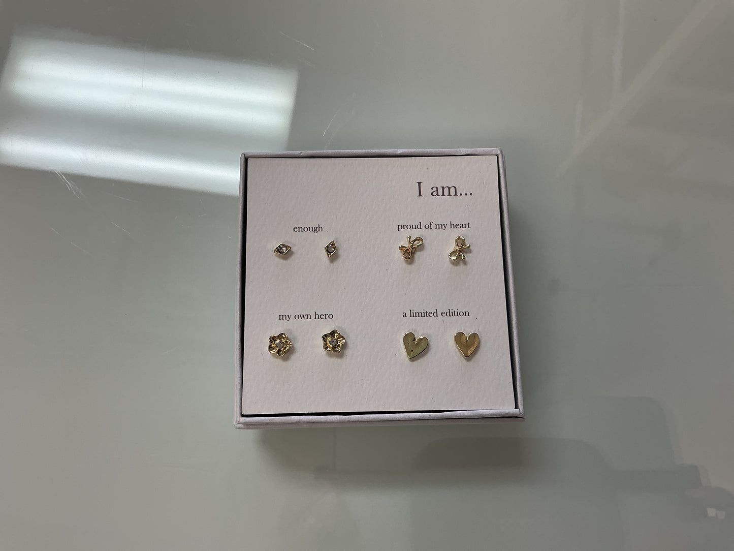 I Am Earring Set