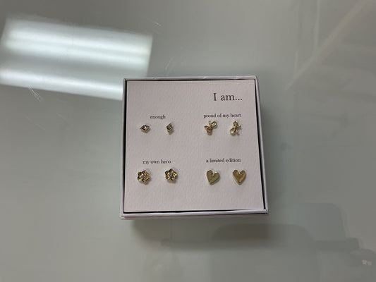 I Am Earring Set