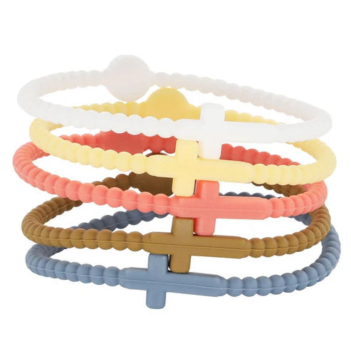 Silicon Cross Bracelets