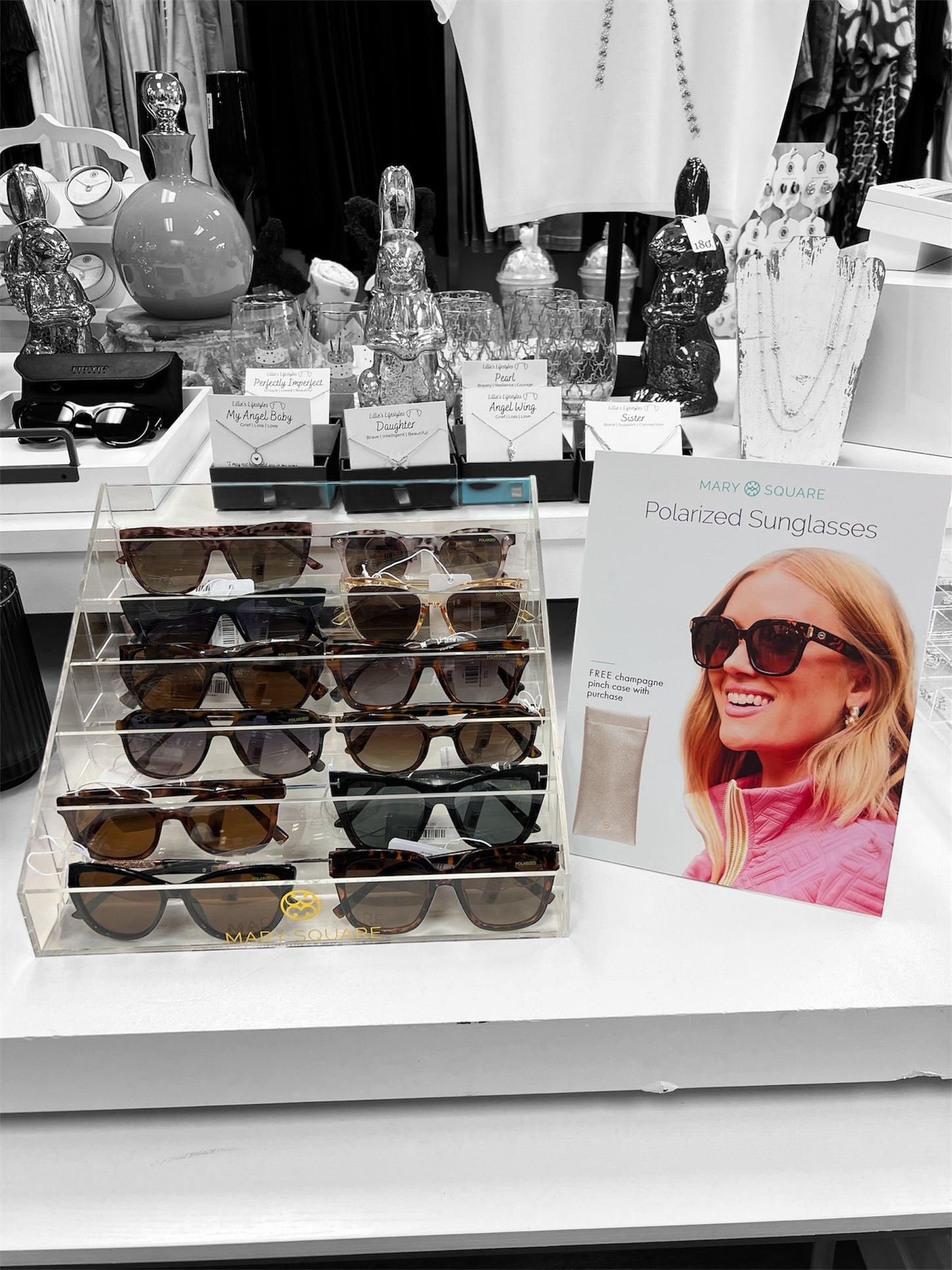 Mary square sunglasses