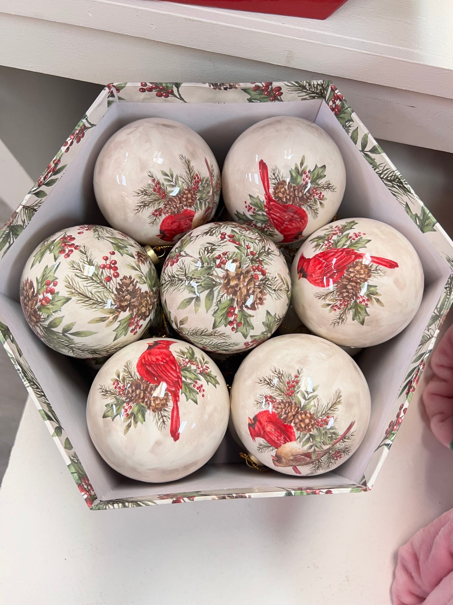 Cardinal Christmas Ornament