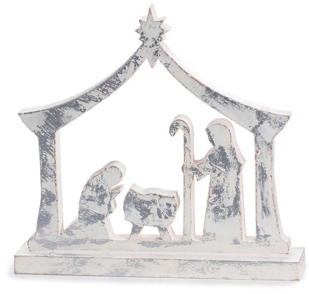 Silver Nativity