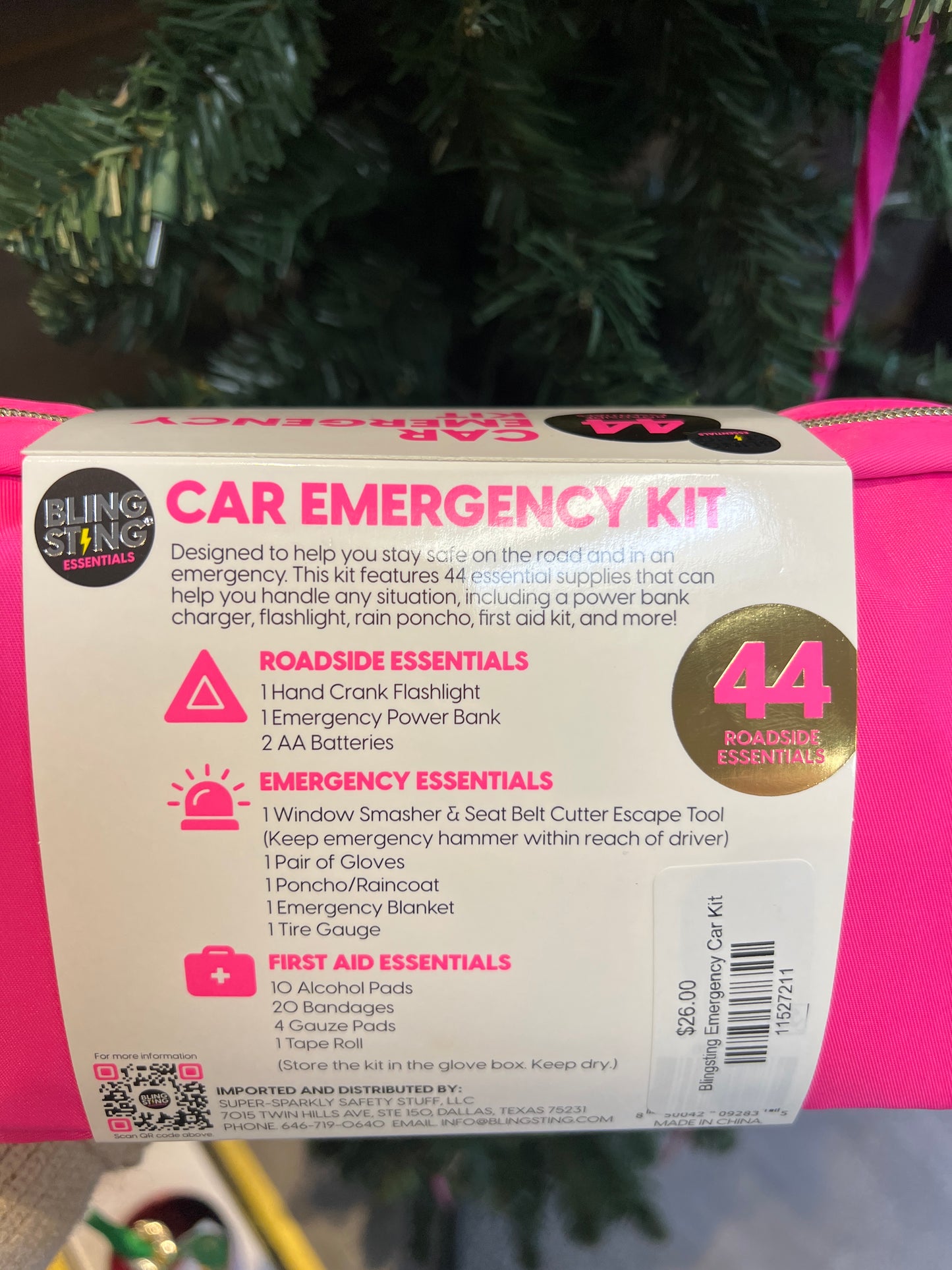 Blingsting Emergency Car Kit