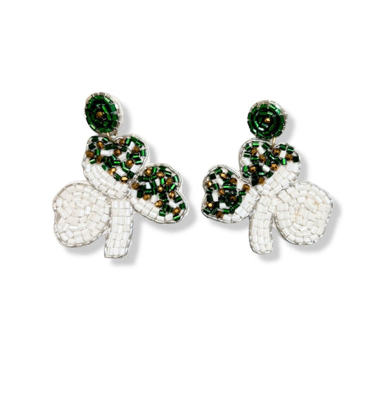 Three Leaf Clover Earrings