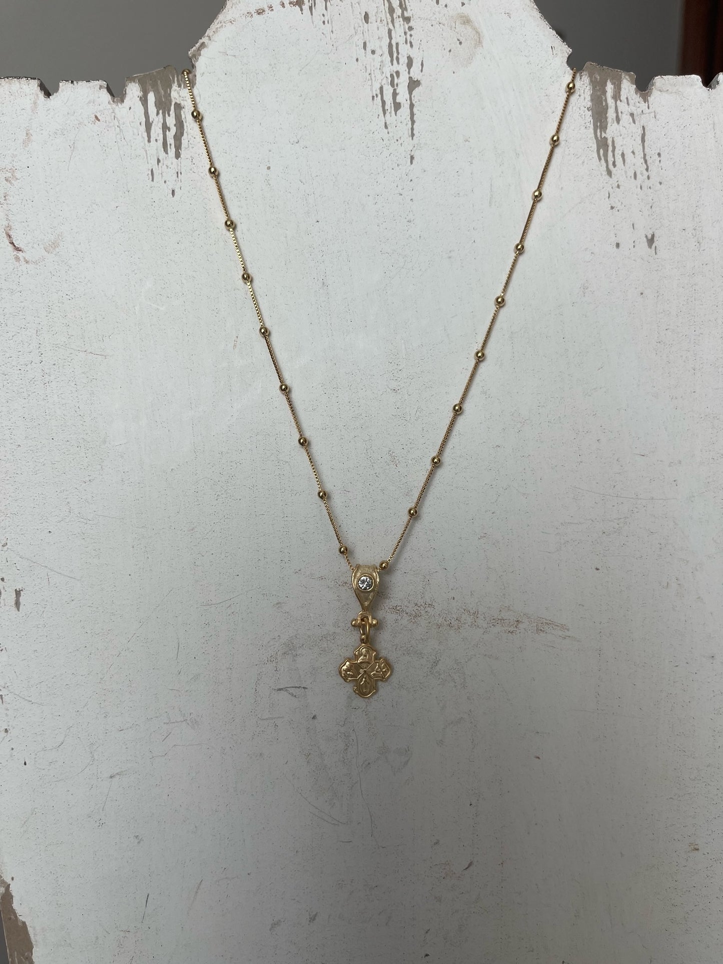 Gold Religious Cross