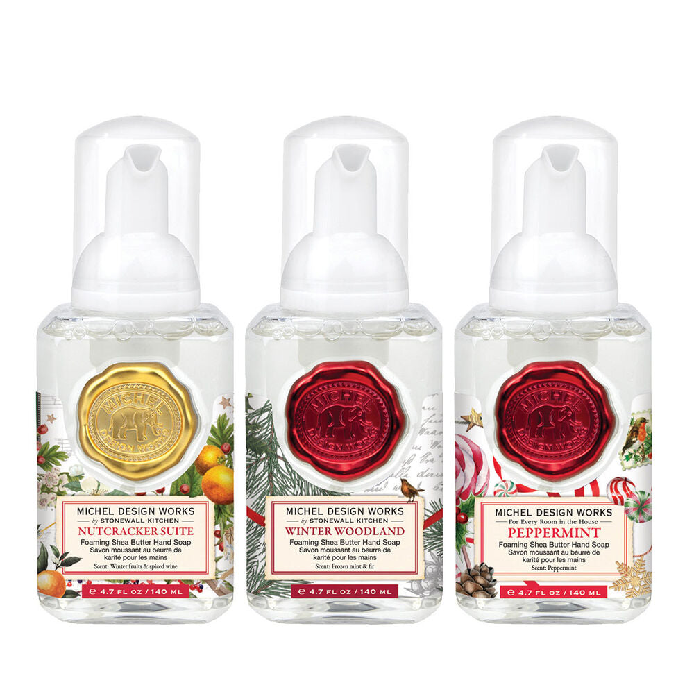 Wintertime Whimsy Mini Foaming Soap Set