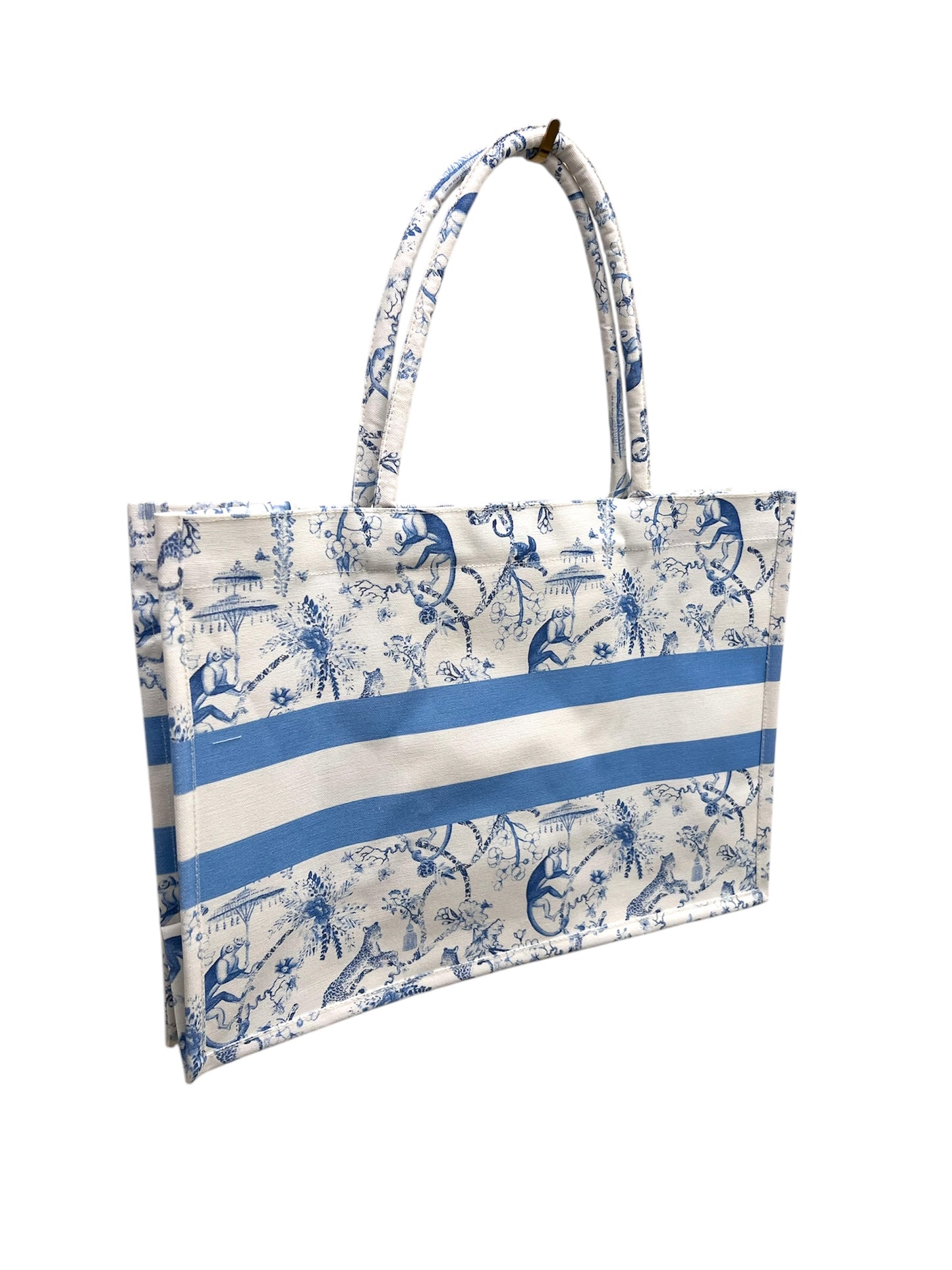 Blue beach bag