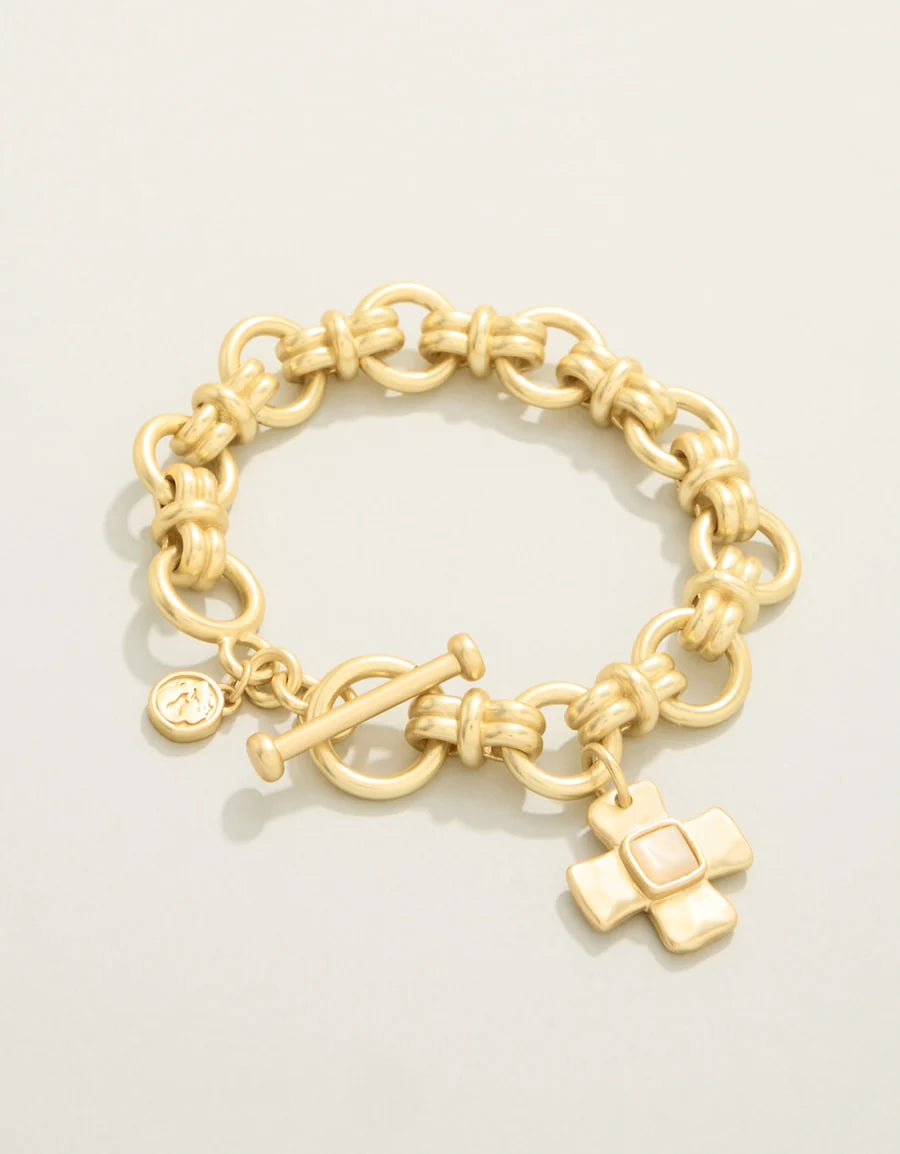Affirmation toggle bracelet