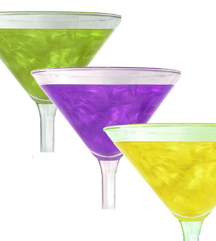 Mardi Gras Cocktail Glitter Pack