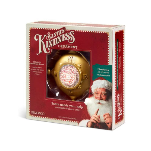 Santa's Kindness Interactive Ornament and Journal