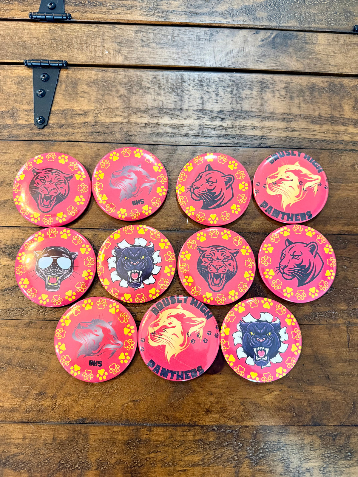 School Spirit Buttons