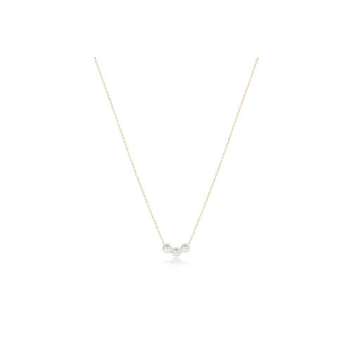 Enewton Egirl 14" Gold Joy Pearl Necklace