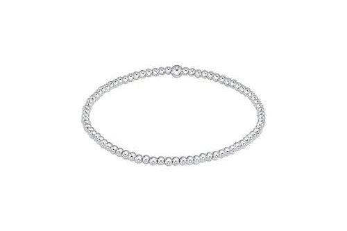 Classic Sterling 2.5mm Bead Bracelet