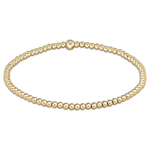 Classic Gold 2.5mm Gold Bracelet