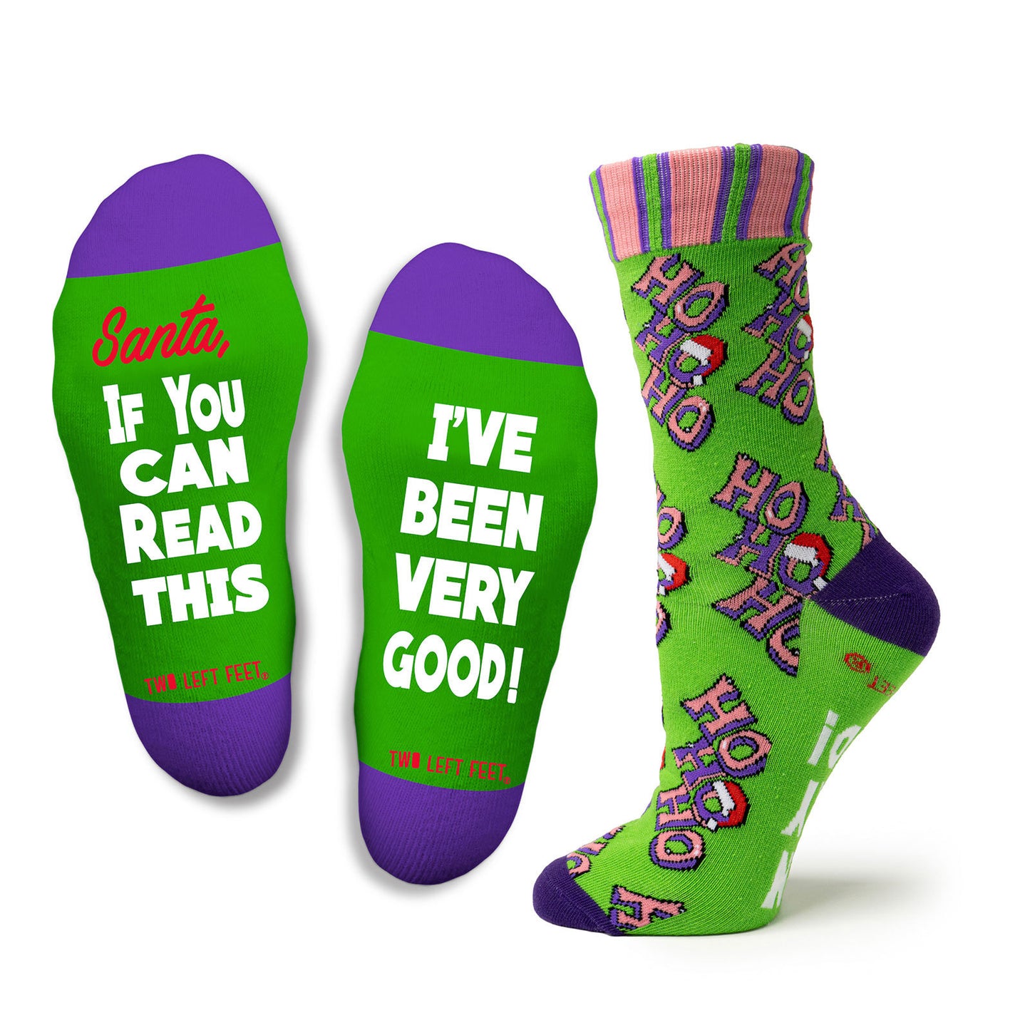 Two Left Feet Christmas Socks