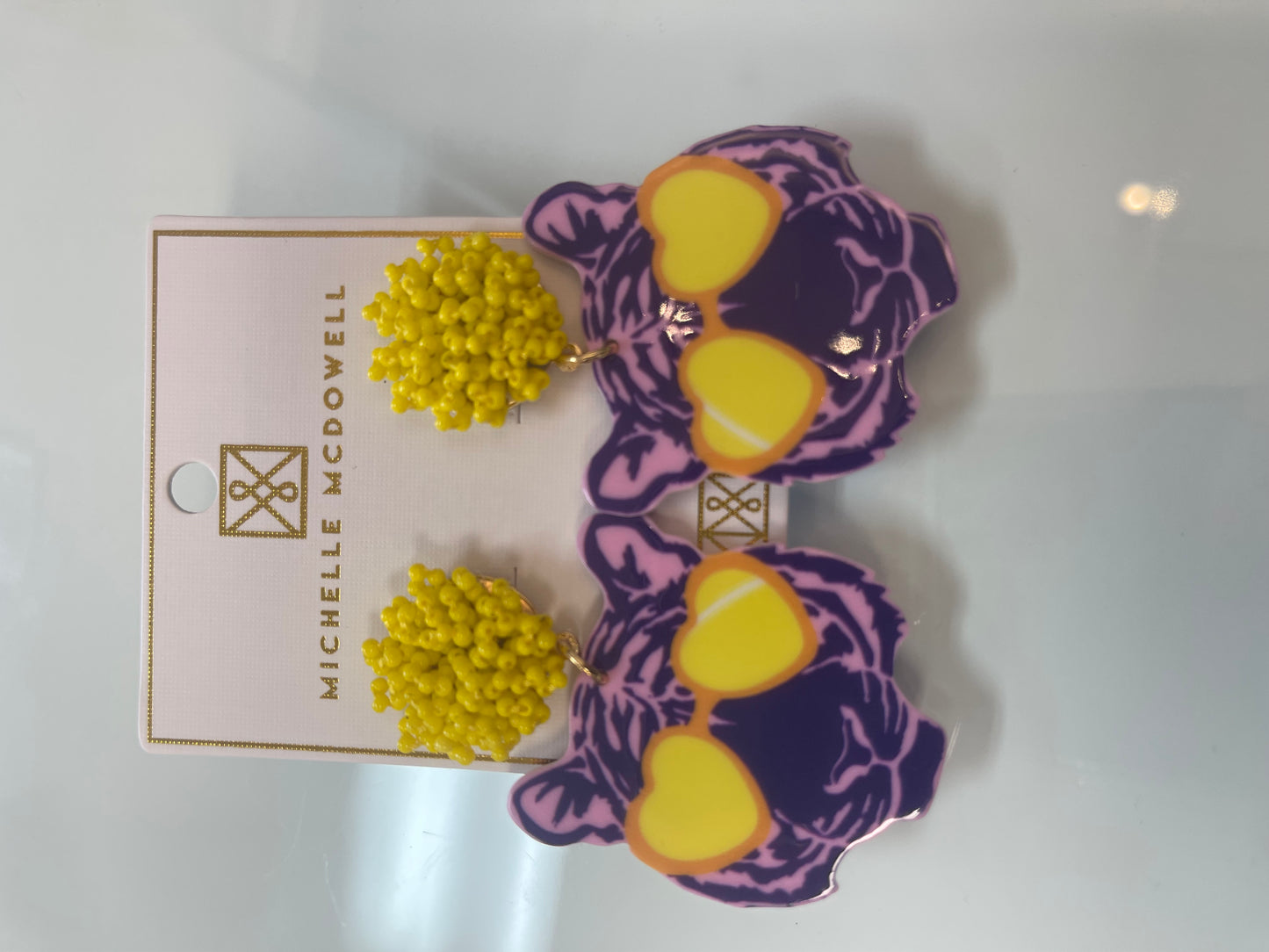 Mary Square Earrings