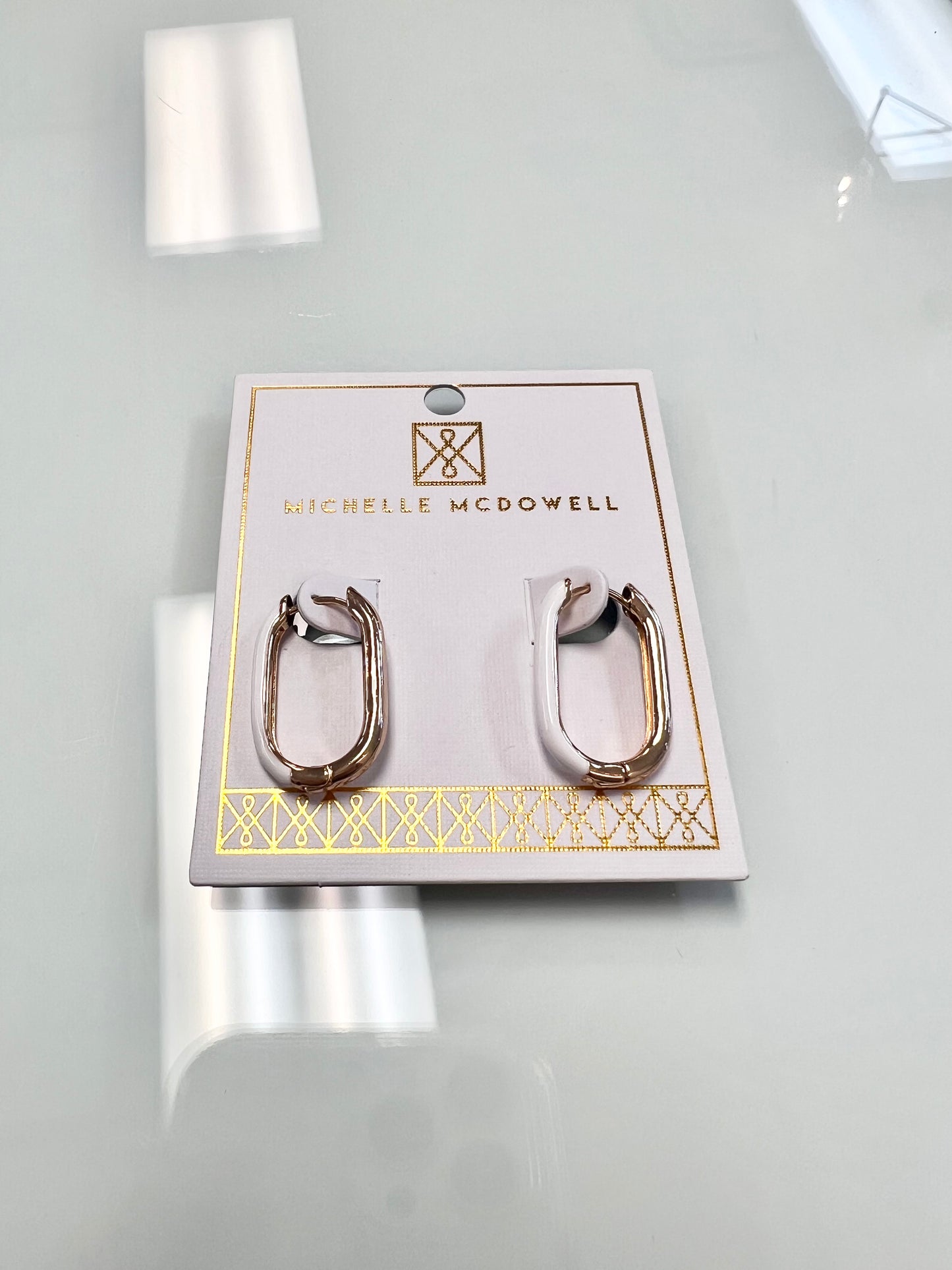 Mary Square Earrings