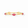 Ivy Stone Bangle - Raspberry - M