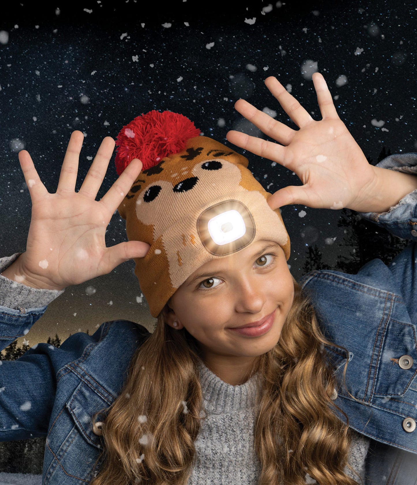 Christmas Night Scope Kids Hats