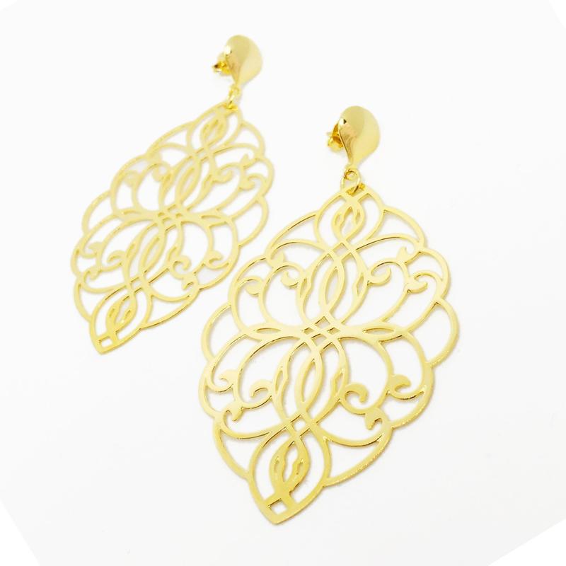 18K GL Lumiar Plain Earrings