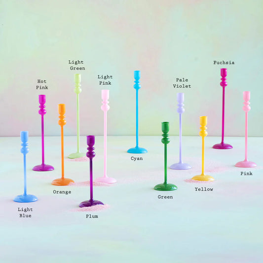 Sugar Plum Taper Candle Holder