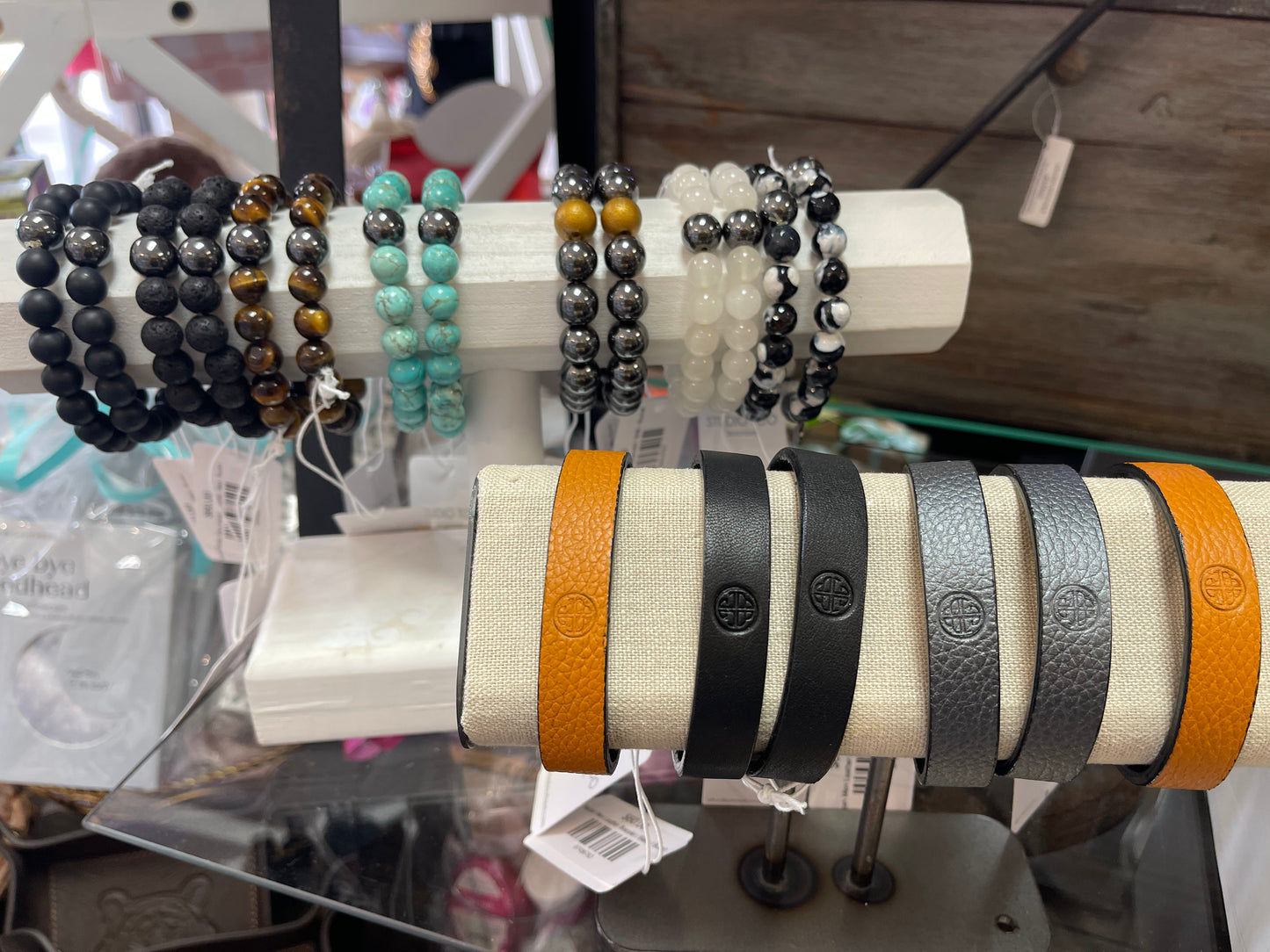Budah Mens Beaded Bracelet
