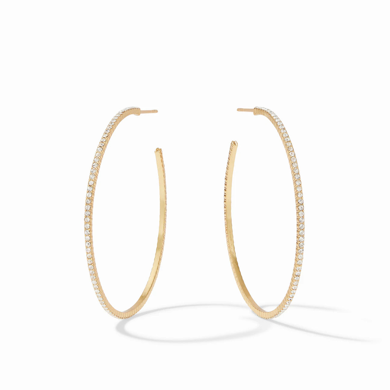 Windsor Hoop Crystal Earrings