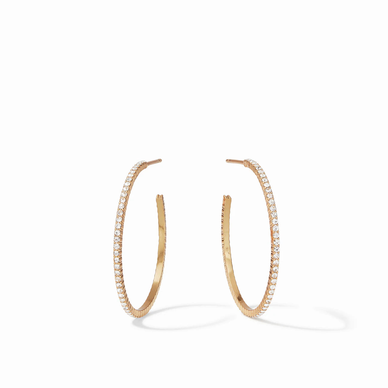 Windsor Hoop Crystal Earrings