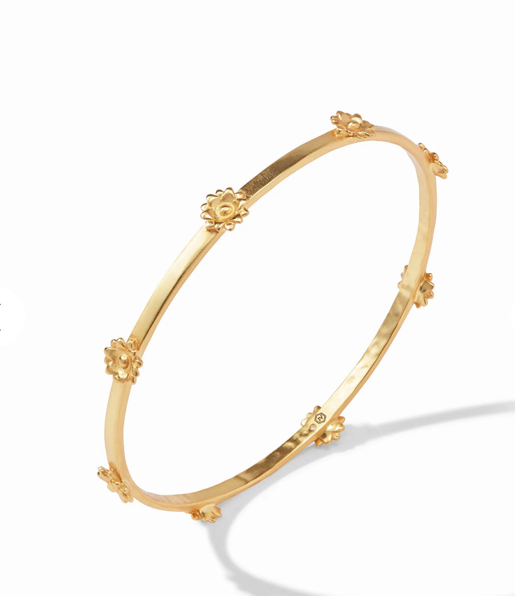 Flora Gold Bangle