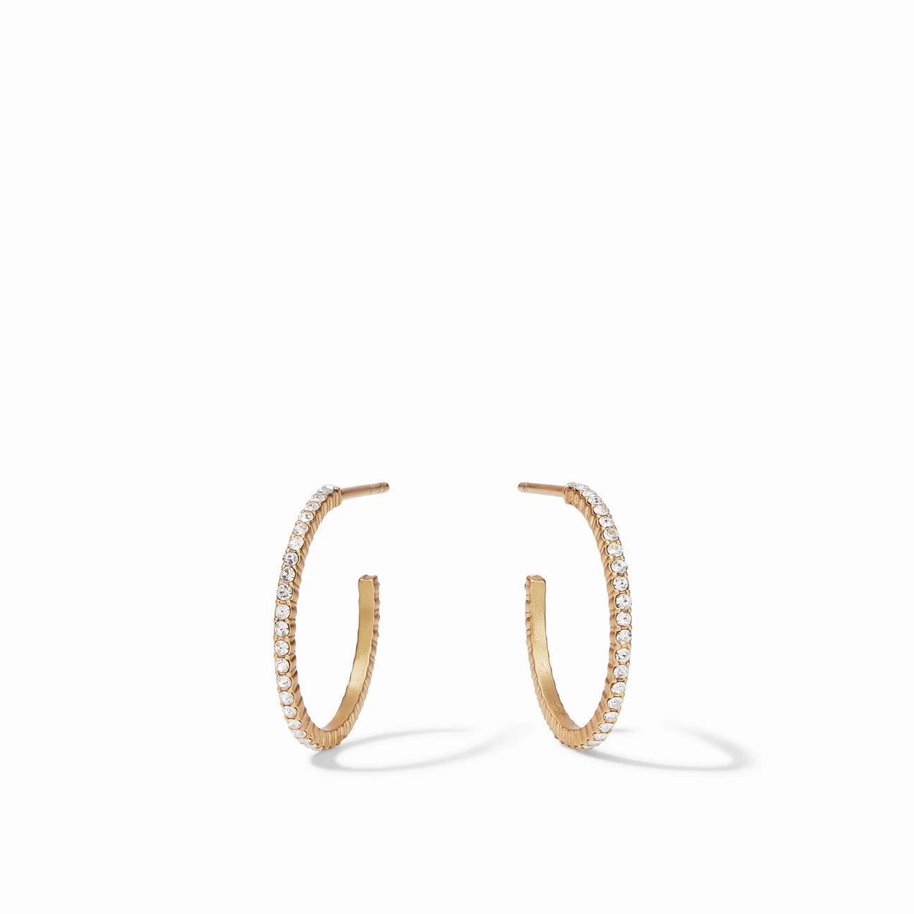 Windsor Hoop Crystal Earrings