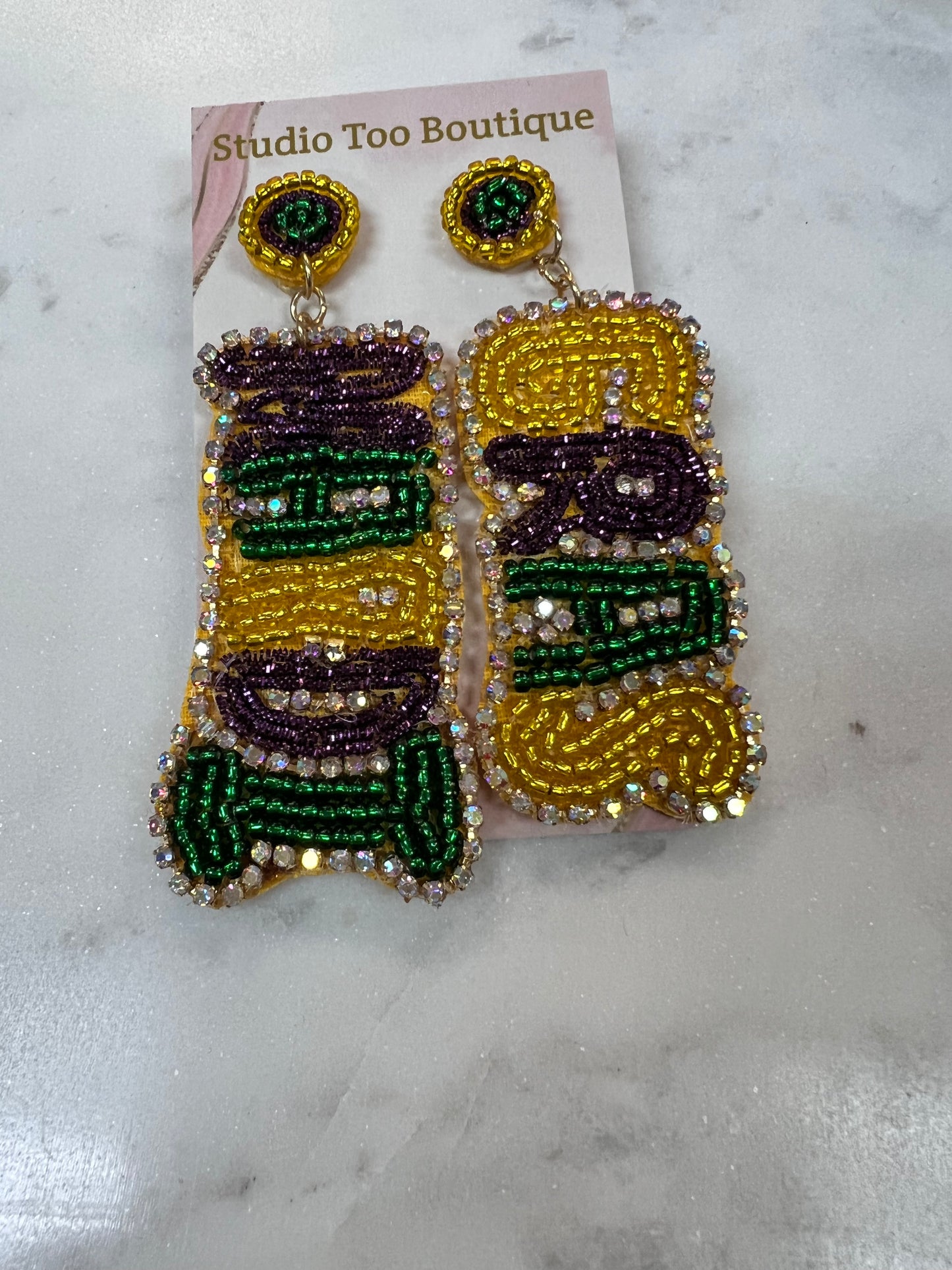 Themed Bling Earrings