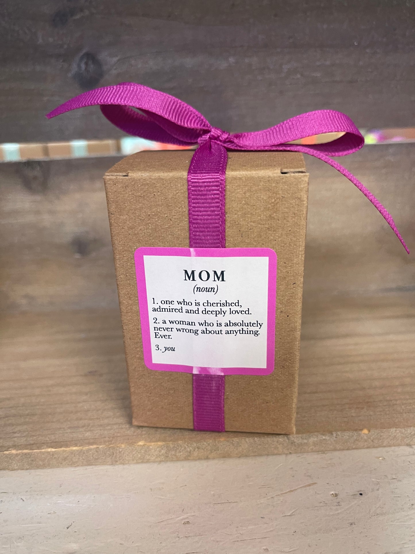 Mom Candle