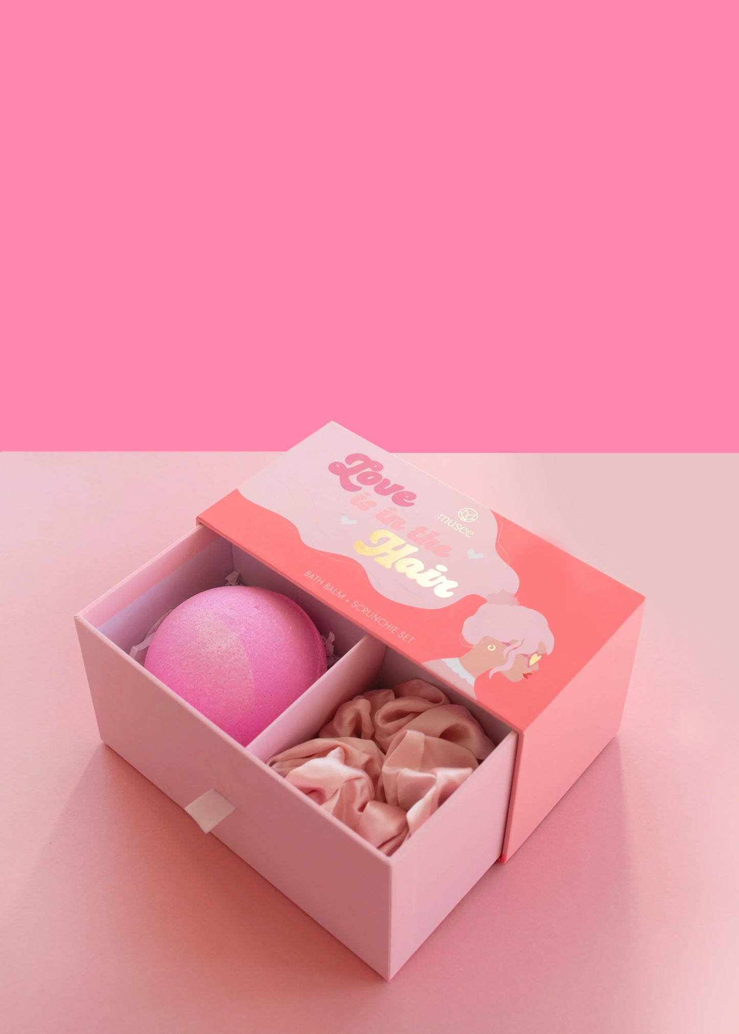 Love is in The Hair Bath Balm and Scruncies