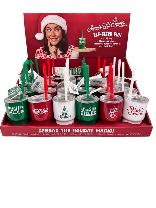 Santa’s Lil Sipper Mimi Tumbler