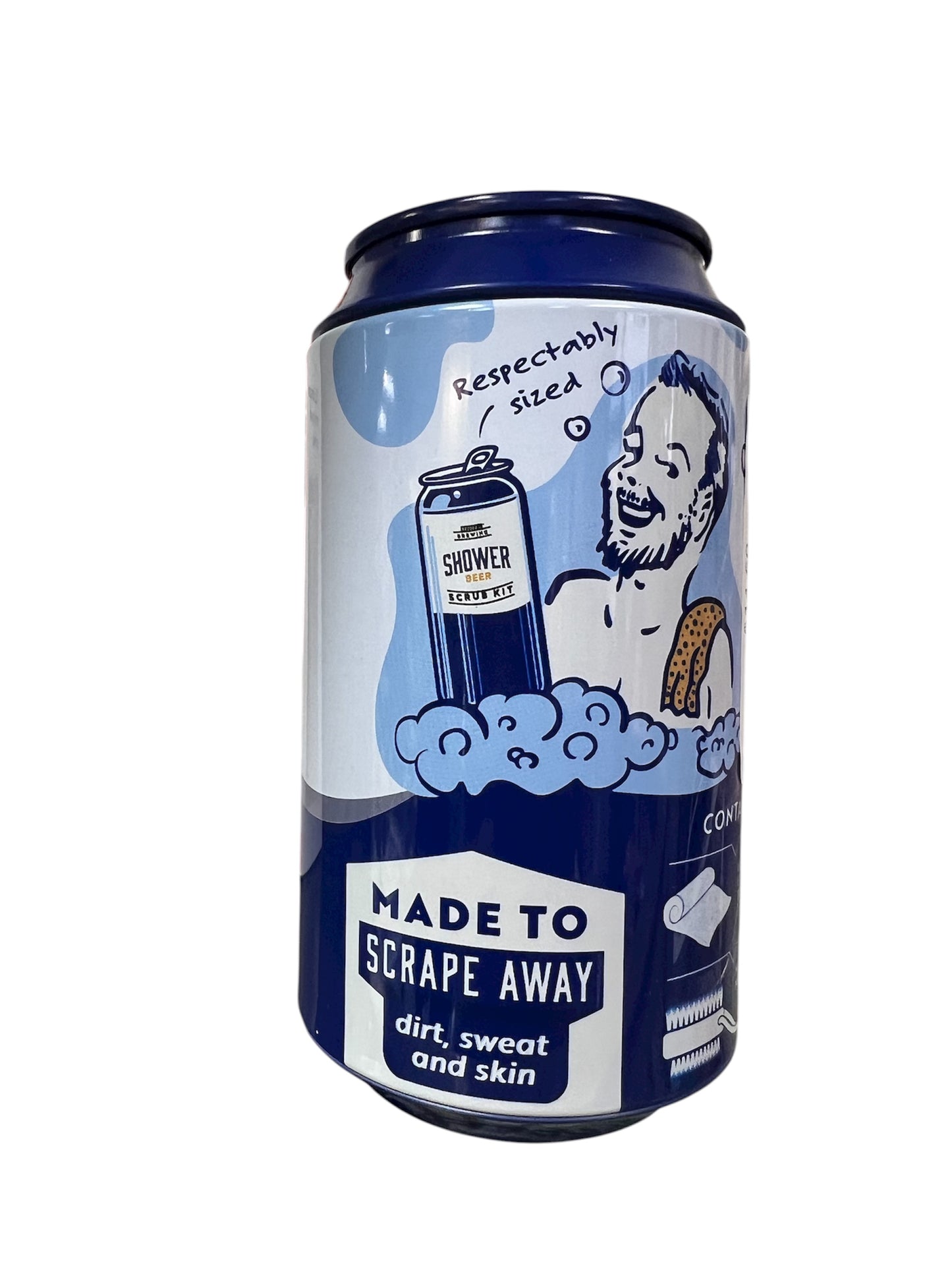 Brodeo Drive Shower Beer Scrub Kit