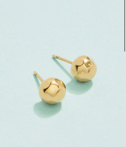 Gold Ball Studs