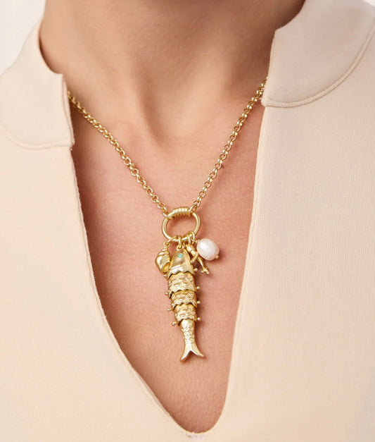 Fishy necklace