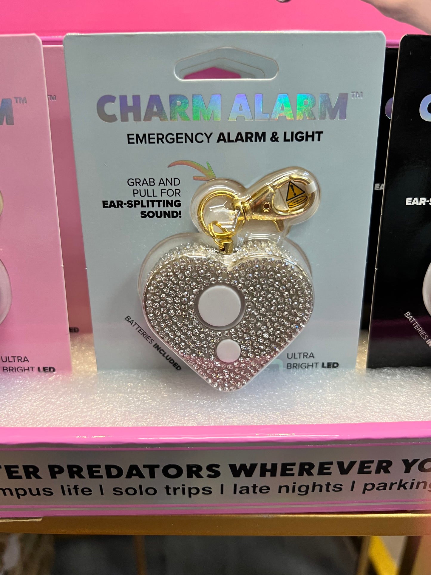 Charm Alarm Heartbreaker Emercency Alarm