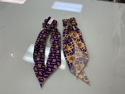 Long Tail LSU Scrunchie