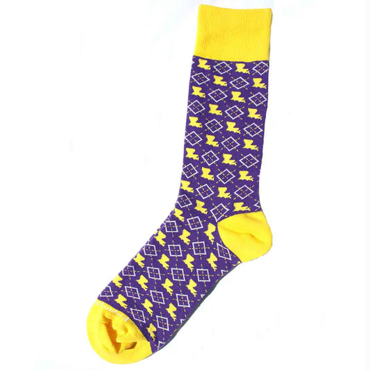 Men's Louisiana Pride Socks