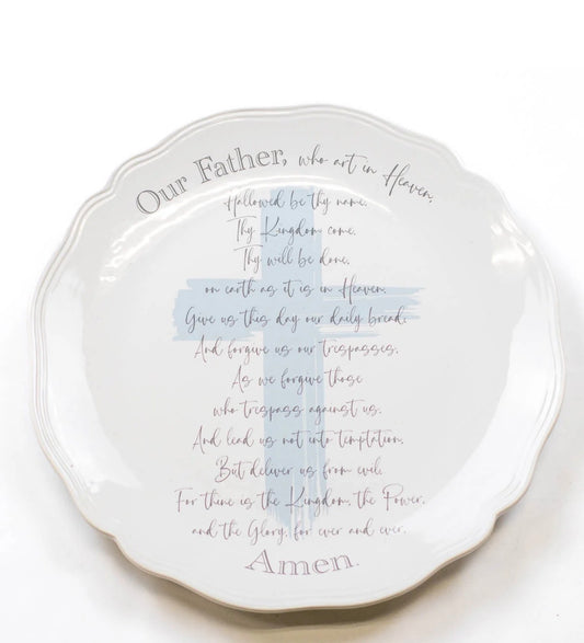 Lord’s Prayer platter