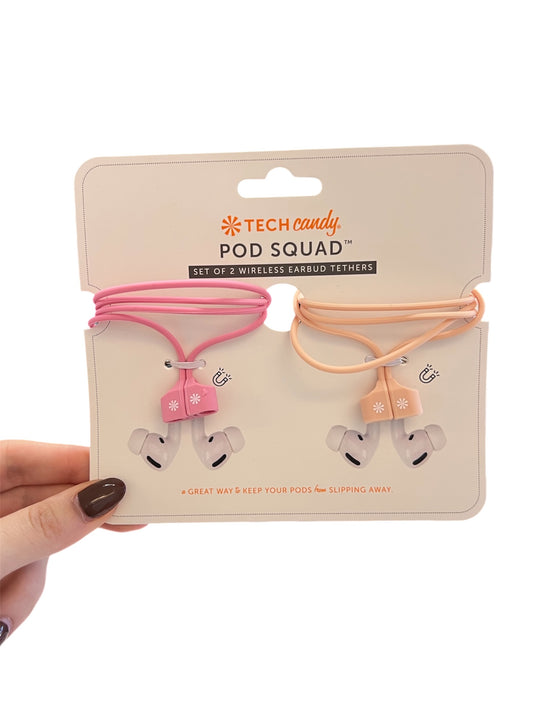 POD Squad Set Of 2 Earbud Tethers