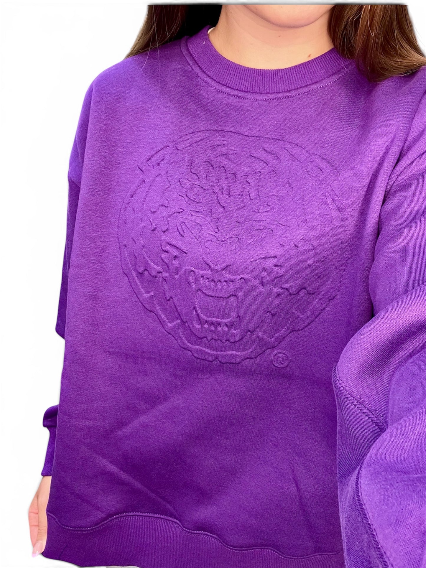 Ella Tiger Head Sweatshirt