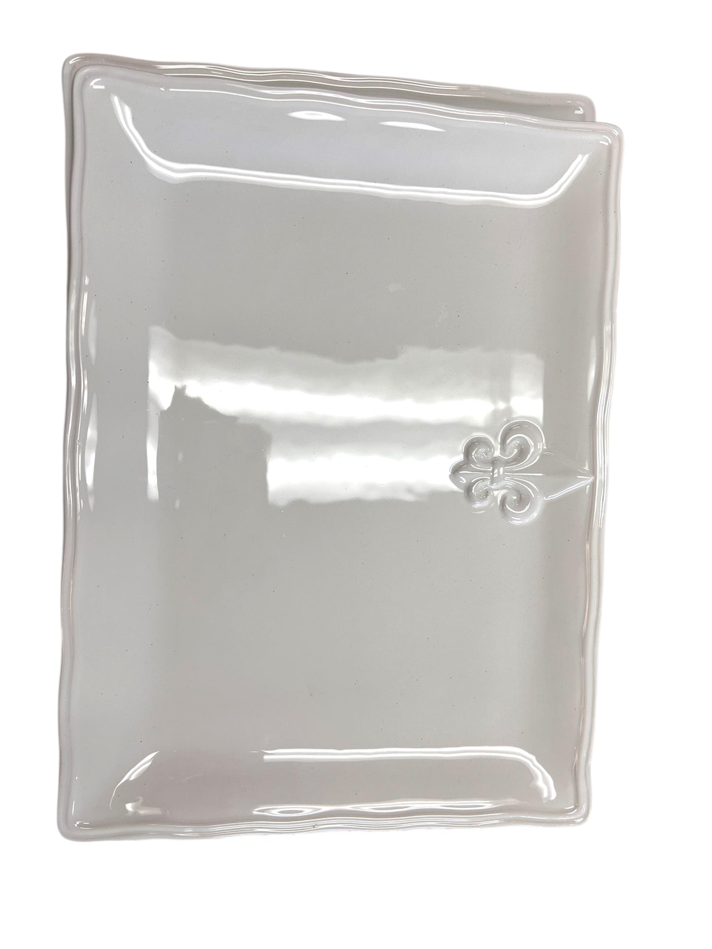 Fleur de Lis platter